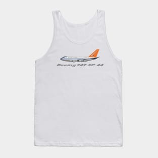 Classic South African Airways 747-SP-44 Tank Top